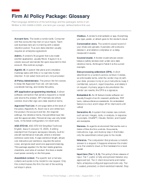 Glossary first page preview